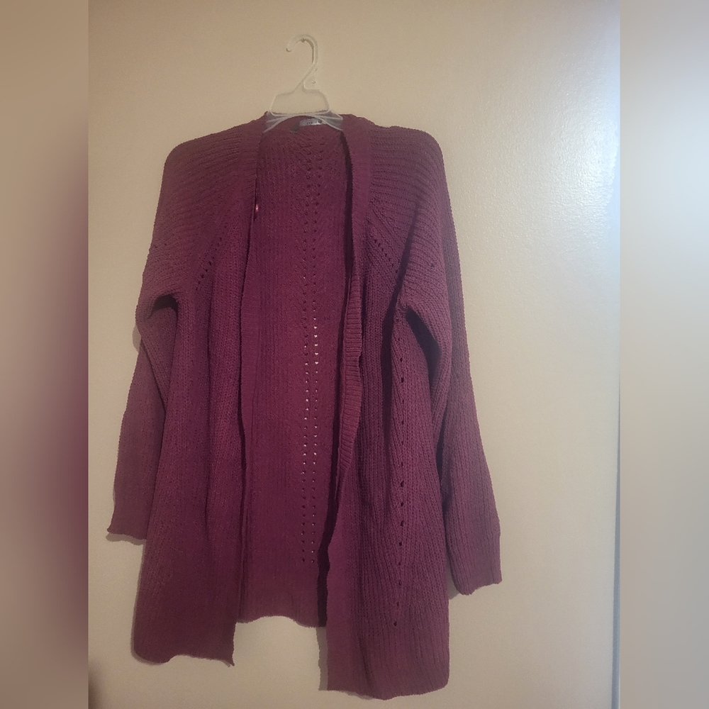 Chenille cardigan XL NWOT
